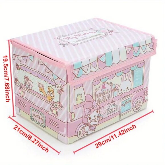 Foldable Hello kitty and Friends Storage box 11x8x8" - You Choose - Picture 3 of 4